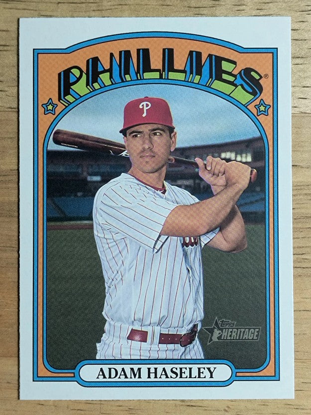 2021 Topps Heritage #223 Adam Haseley