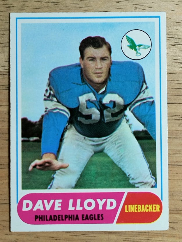 1968 Topps #84 Dave Lloyd (VGEX)