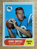1968 Topps #100 Johnny Unitas (VGEX)