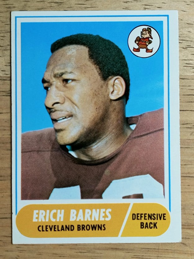 1968 Topps #102 Erich Barnes (EX)