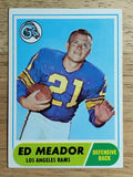 1968 Topps #106 Ed Meador (VG)
