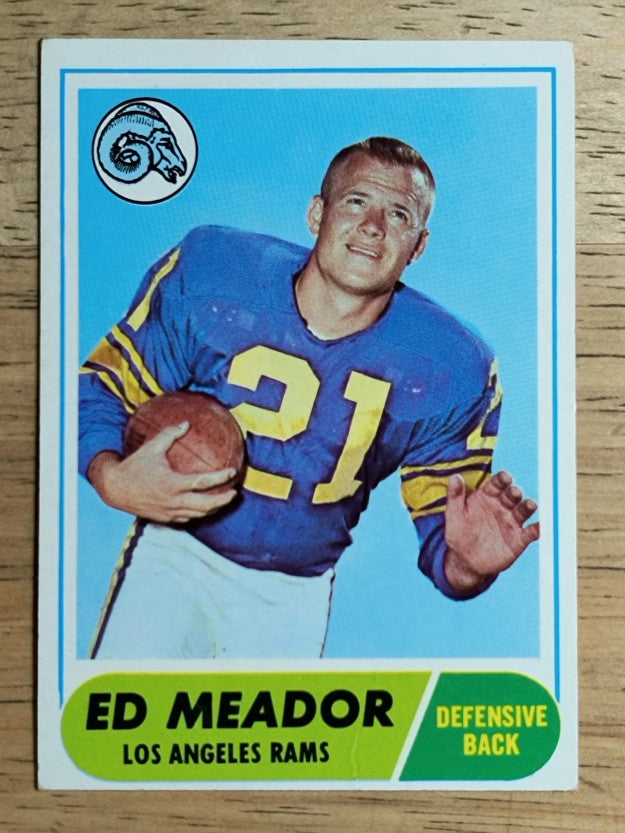 1968 Topps #106 Ed Meador (VG)