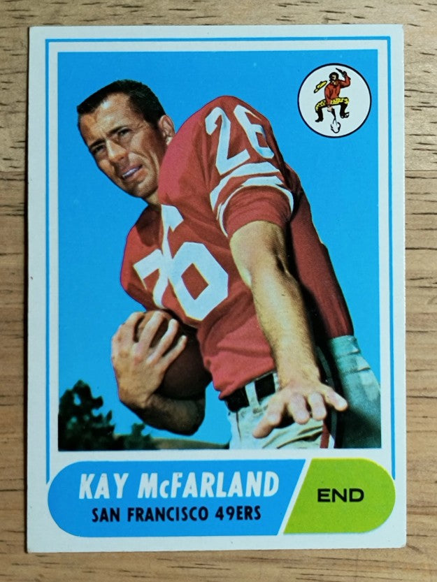 1968 Topps #113 Kay McFarland RC (EXMT)