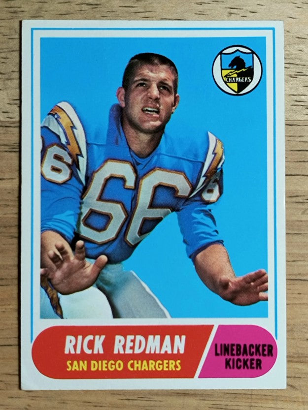 1968 Topps #115 Rick Redman (VG)