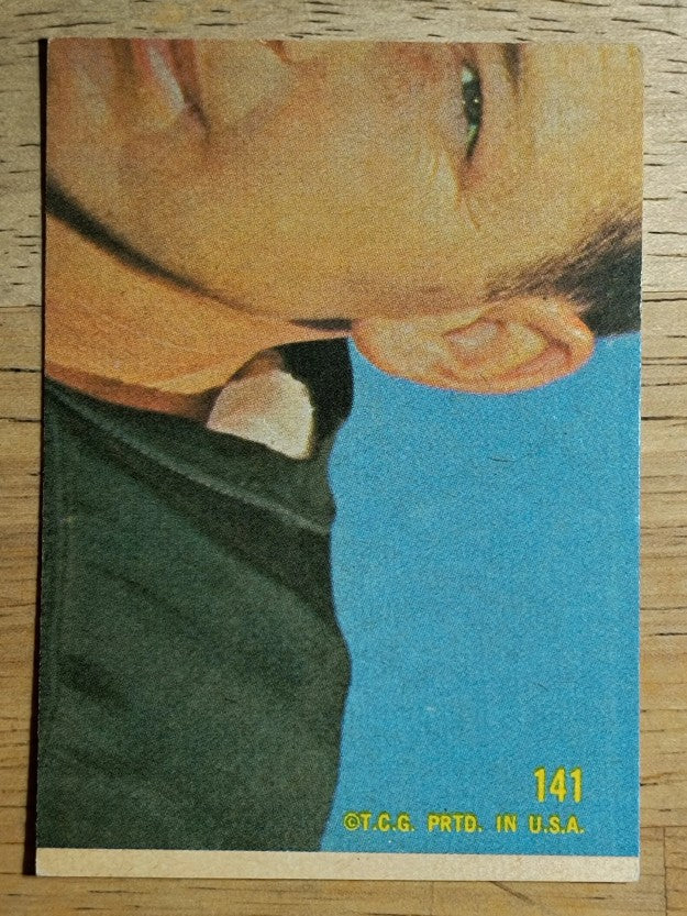 1968 Topps #141 Brad Hubbert RC (VGEX)