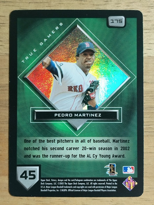2003 Upper Deck Victory #175 Pedro Martinez TG