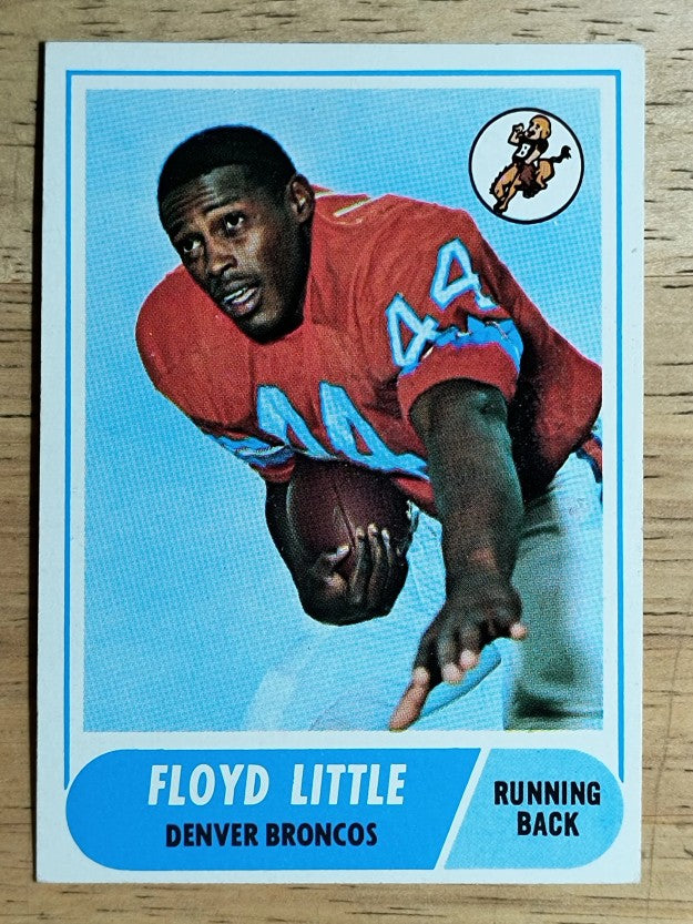 1968 Topps #173 Floyd Little RC (EXMT)