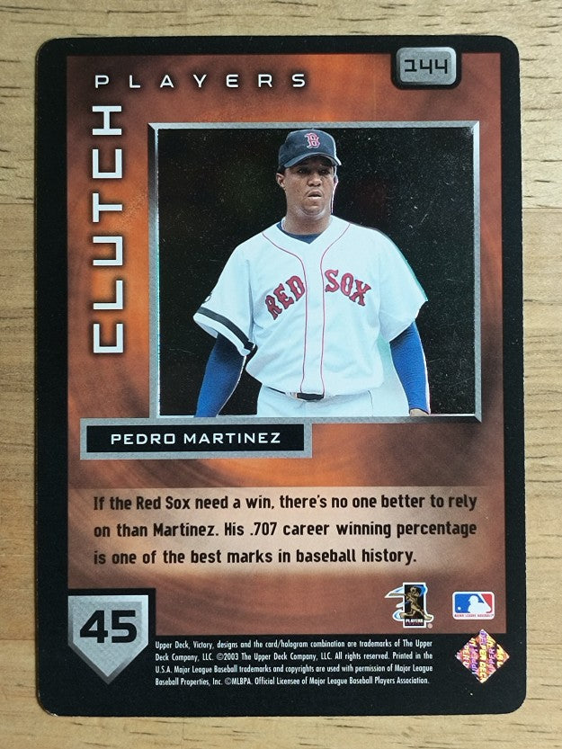 2003 Upper Deck Victory #144 Pedro Martinez CP