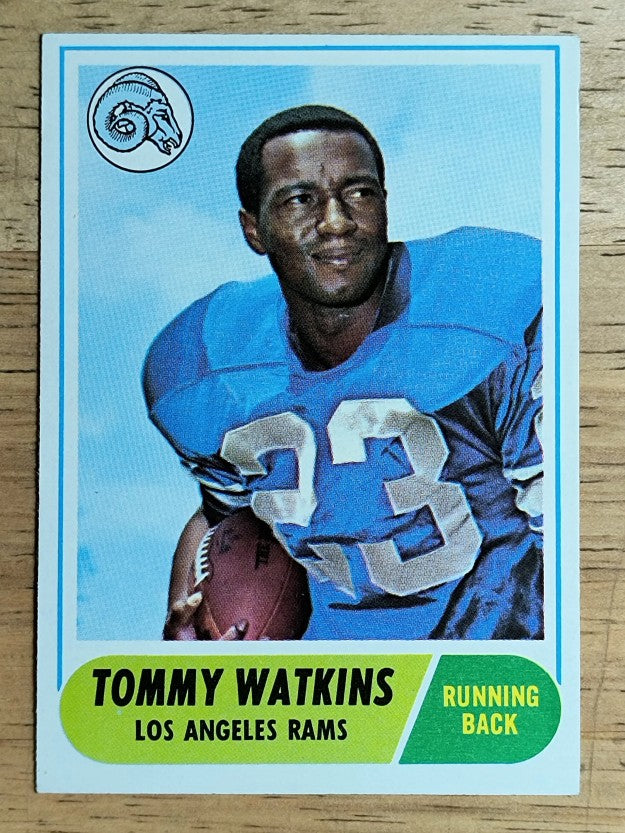 1968 Topps #182 Tom Watkins (EXMT)