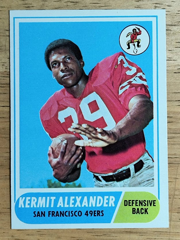1968 Topps #191 Kermit Alexander (EXMT)