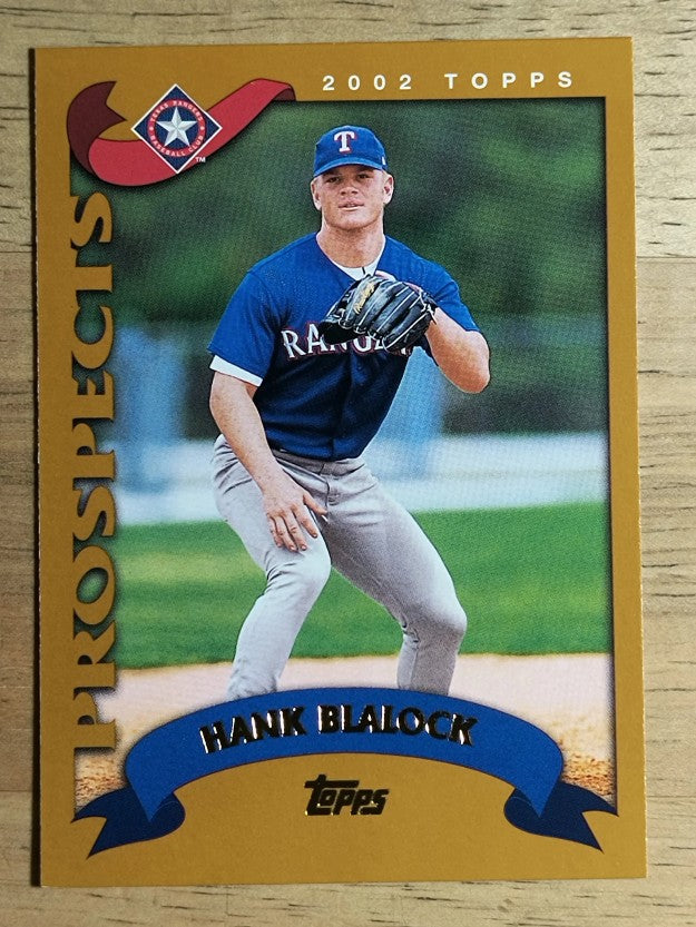 2002 Topps #309 Hank Blalock PROS
