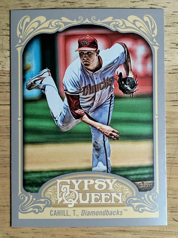 2012 Topps Gypsy Queen #17 Trevor Cahill