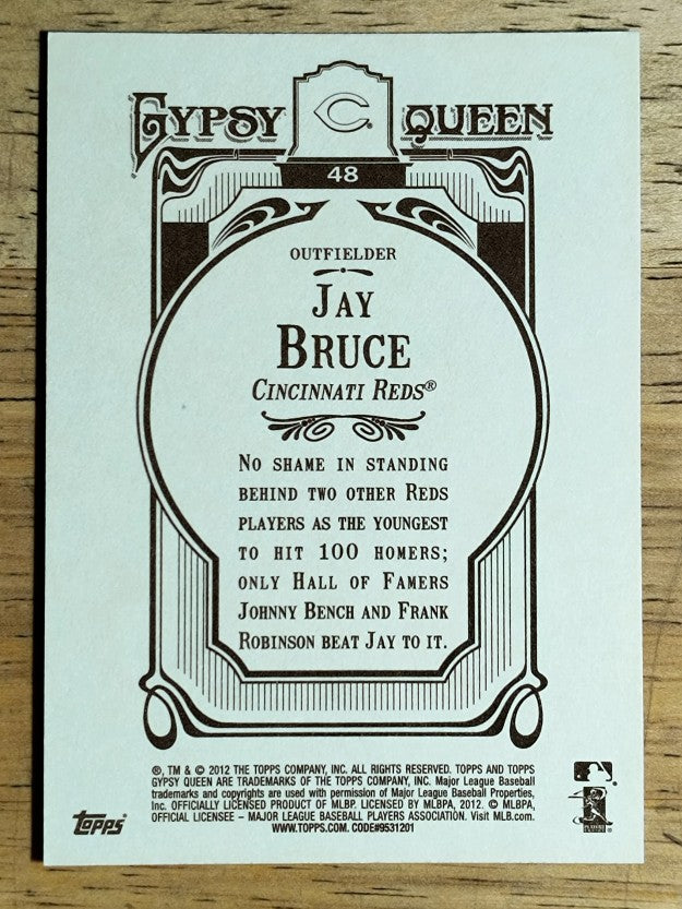 2012 Topps Gypsy Queen #48 Jay Bruce