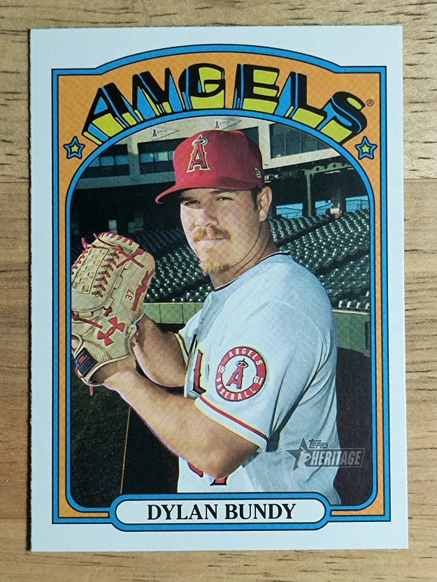 2021 Topps Heritage #370 Dylan Bundy