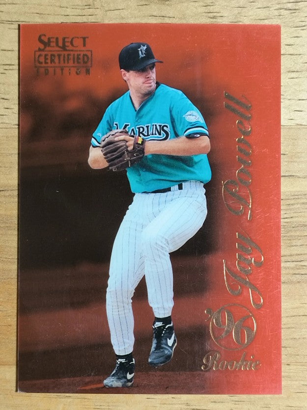 1996 Select Certified Certified Red #128 Jay Powell