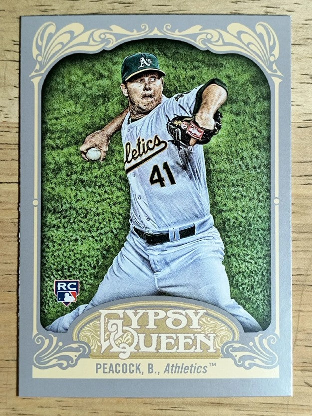 2012 Topps Gypsy Queen #114 Brad Peacock RC