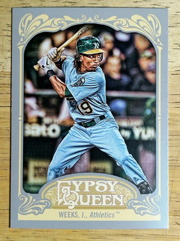 2012 Topps Gypsy Queen #204 Jemile Weeks RC