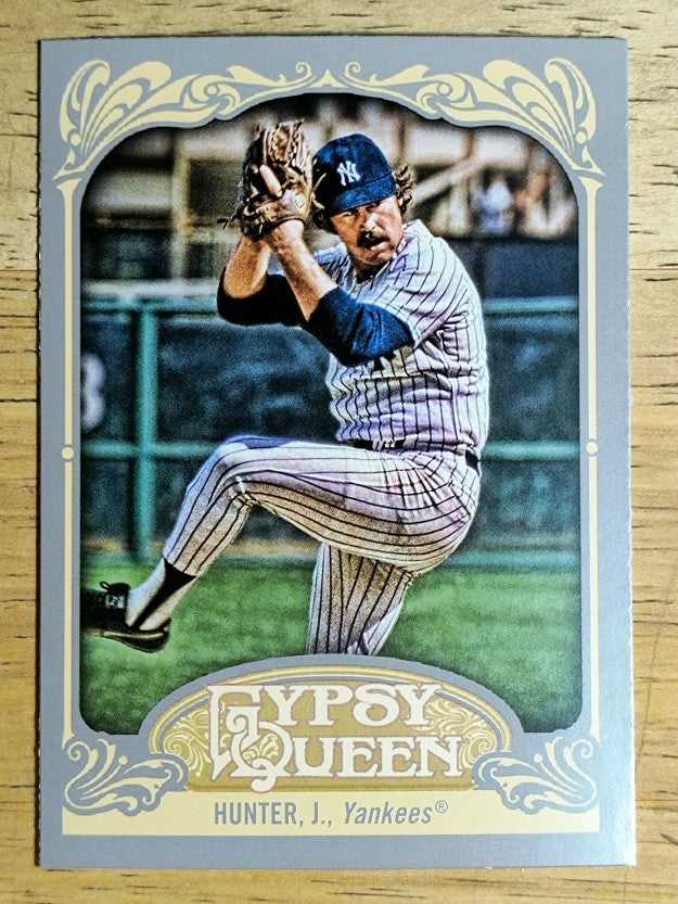 2012 Topps Gypsy Queen #243 Catfish Hunter