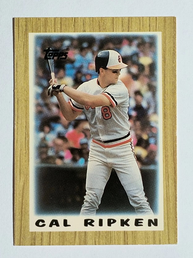 1987 Topps Mini Leaders #40 Cal Ripken