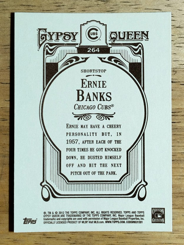 2012 Topps Gypsy Queen #264 Ernie Banks
