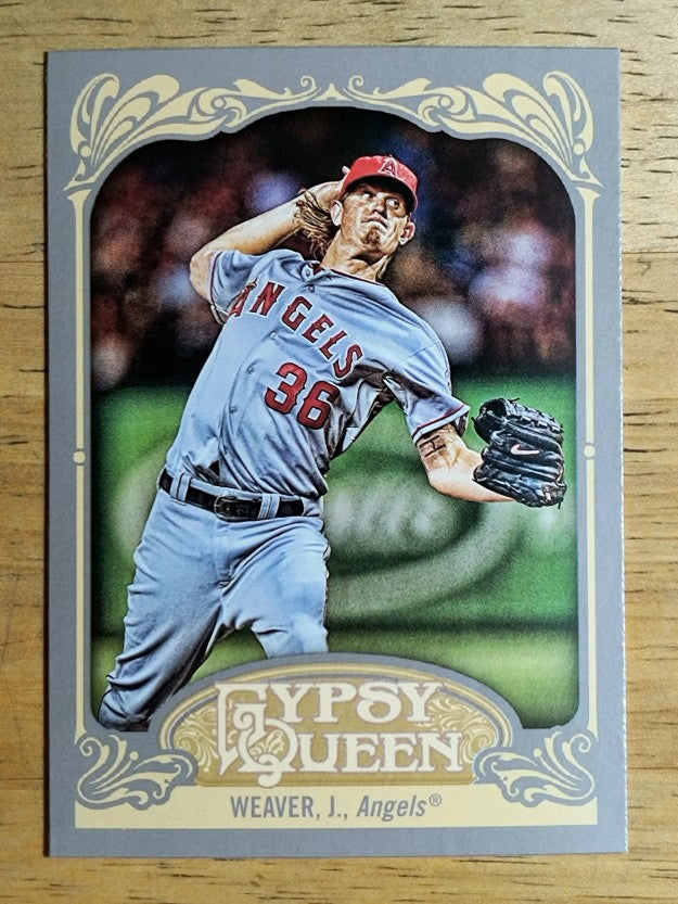 2012 Topps Gypsy Queen #271A Jered Weaver