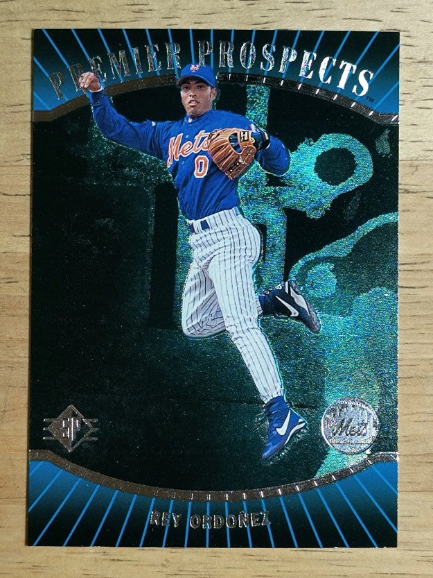 1996 SP #1 Rey Ordonez FOIL