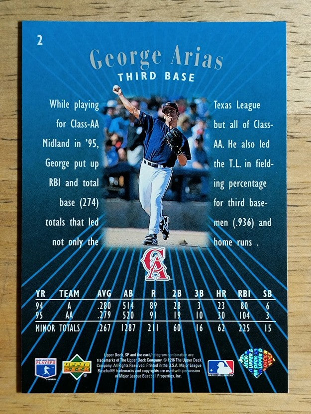 1996 SP #2 George Arias FOIL