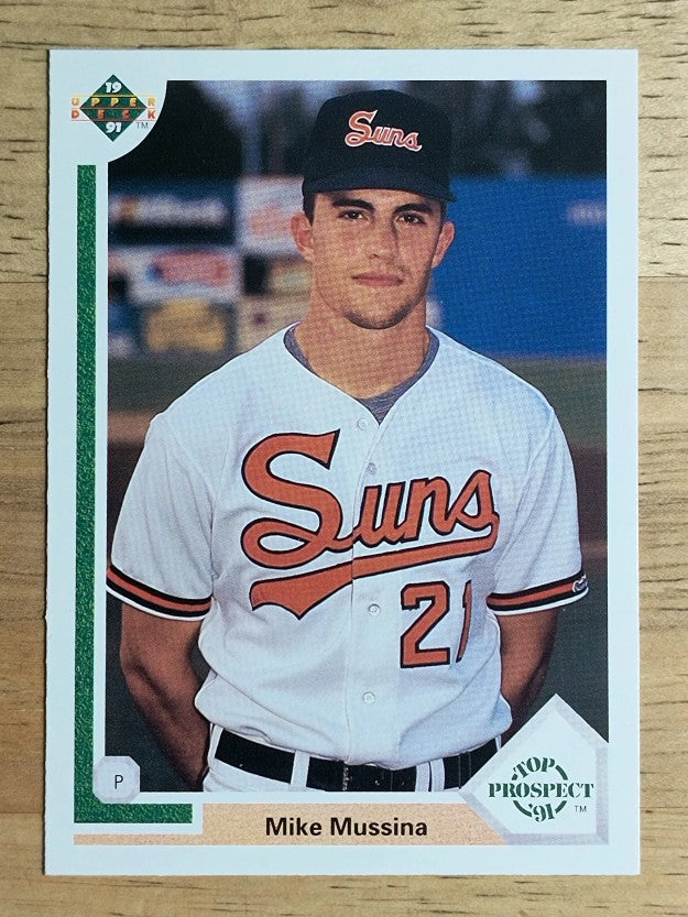 1991 Upper Deck #65 Mike Mussina RC