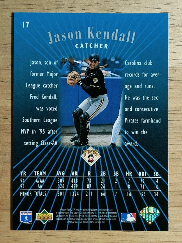 1996 SP #17 Jason Kendall FOIL