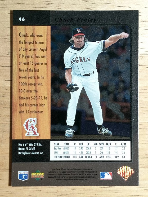1996 SP #46 Chuck Finley