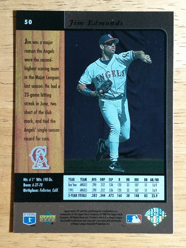 1996 SP #50 Jim Edmonds