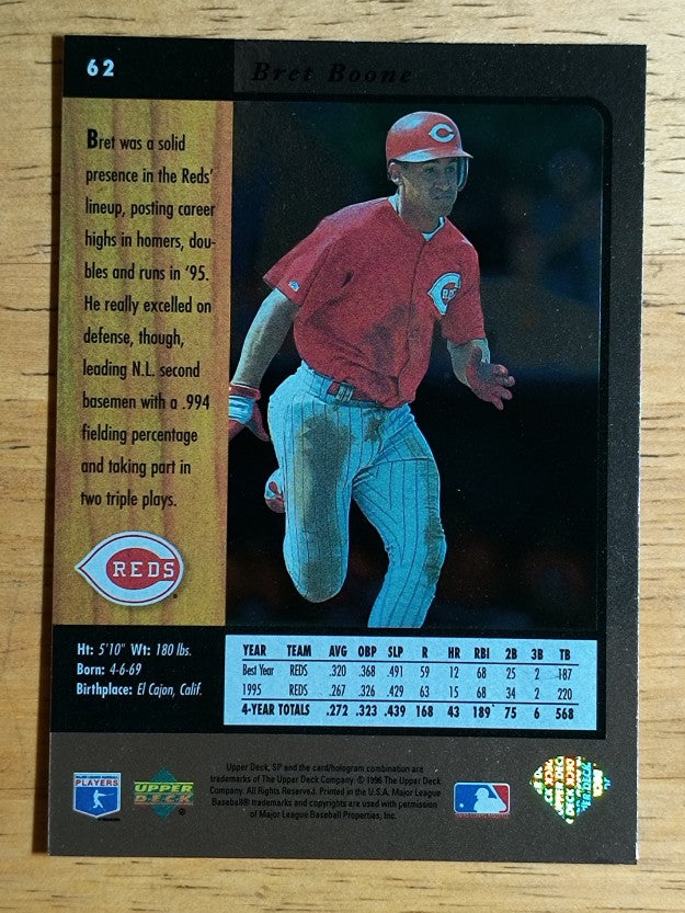 1996 SP #62 Bret Boone