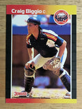 1989 Donruss #561 Craig Biggio DP RC (EXMT)