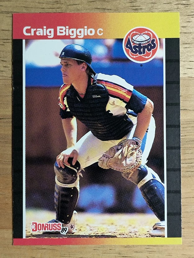 1989 Donruss #561 Craig Biggio DP RC