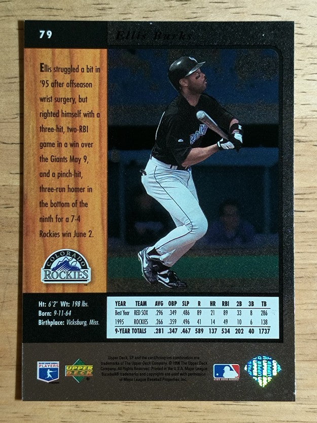 1996 SP #79 Ellis Burks