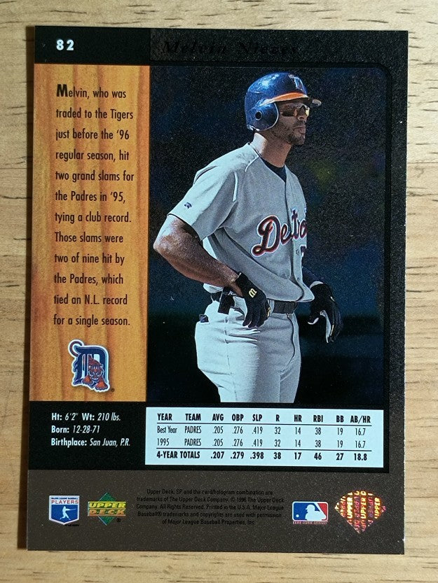 1996 SP #82 Melvin Nieves
