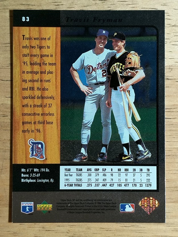 1996 SP #83 Travis Fryman