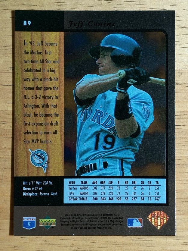 1996 SP #89 Jeff Conine