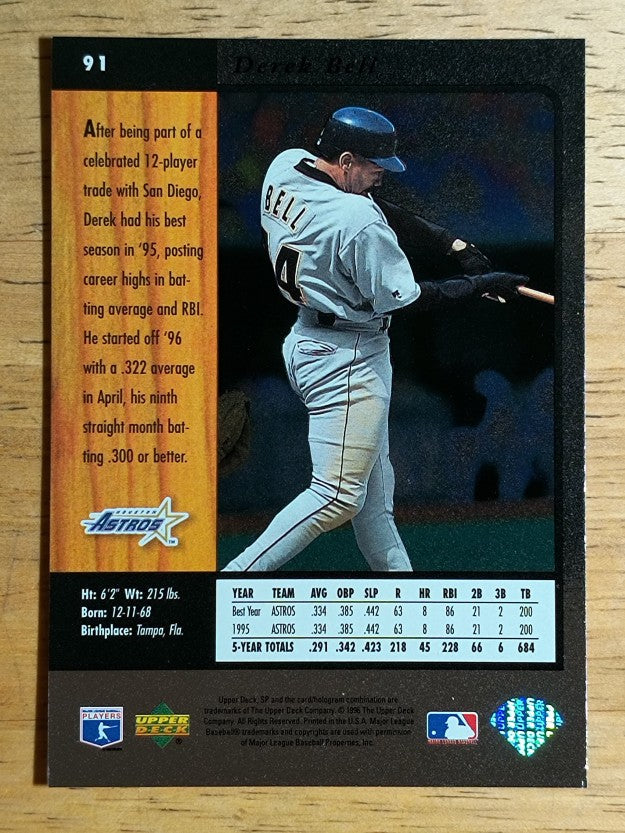 1996 SP #91 Derek Bell