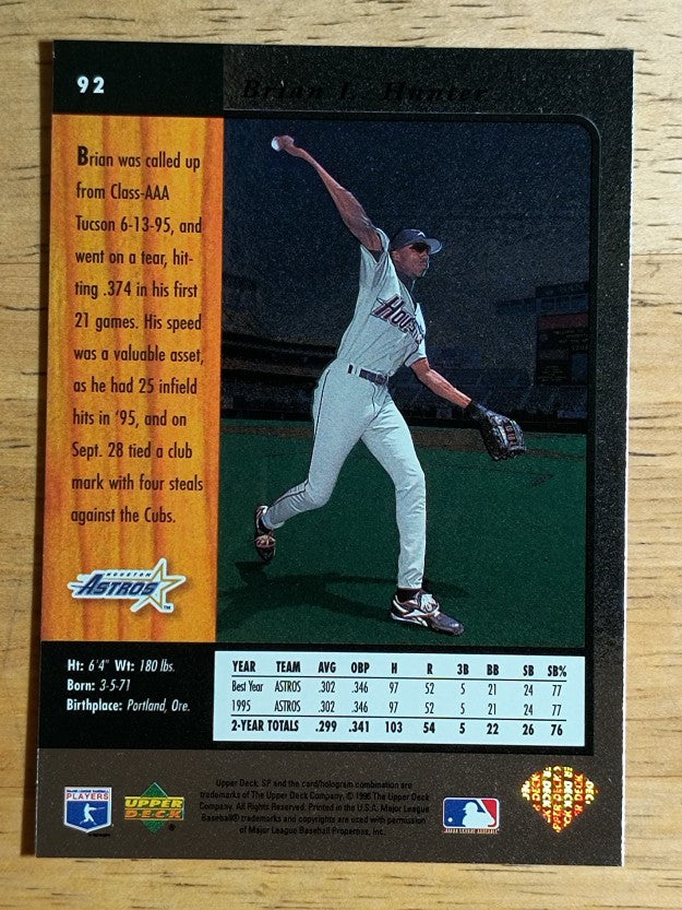 1996 SP #92 Brian L.Hunter