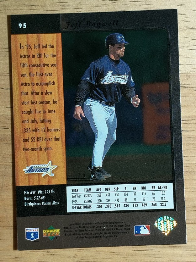 1996 SP #95 Jeff Bagwell