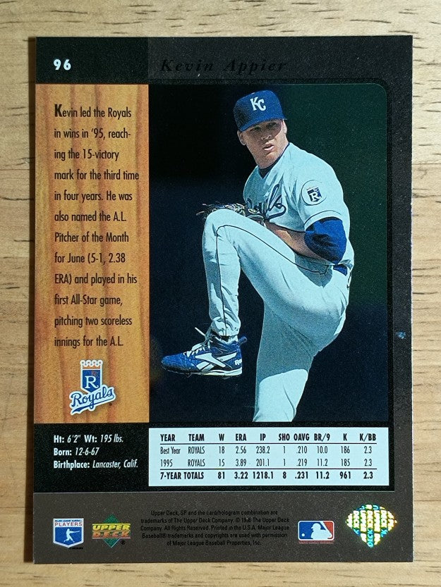 1996 SP #96 Kevin Appier