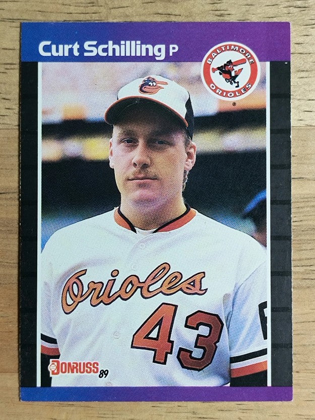 1989 Donruss #635 Curt Schilling DP RC (NM)
