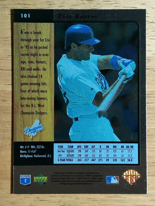 1996 SP #101 Eric Karros
