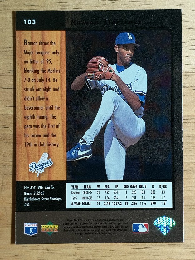 1996 SP #103 Ramon Martinez