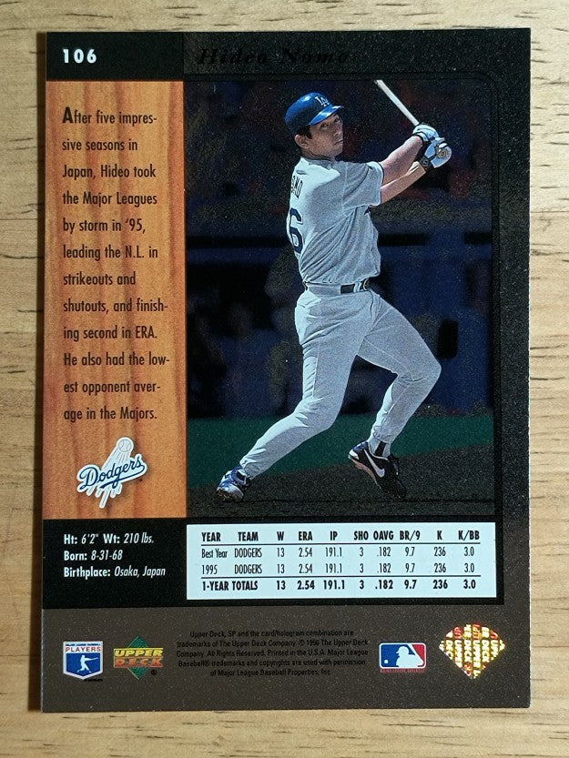 1996 SP #106 Hideo Nomo