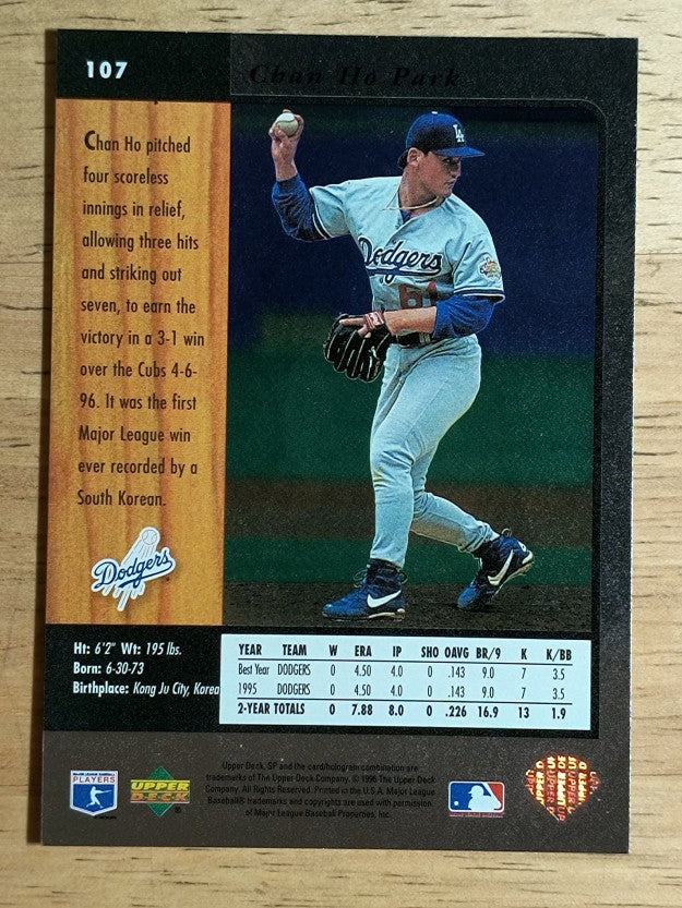 1996 SP #107 Chan Ho Park