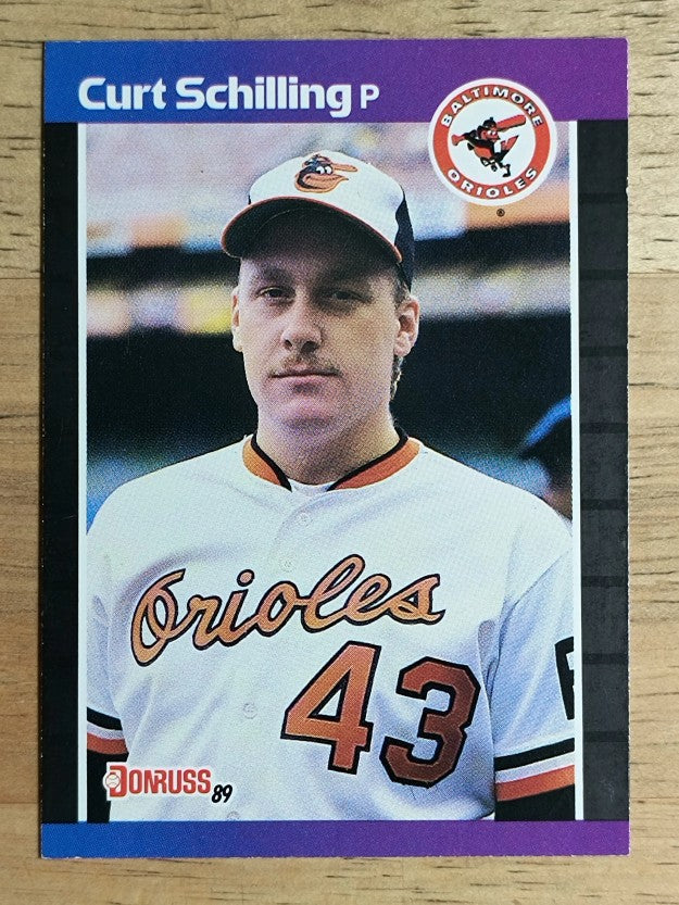 1989 Donruss #635 Curt Schilling DP RC (NM)