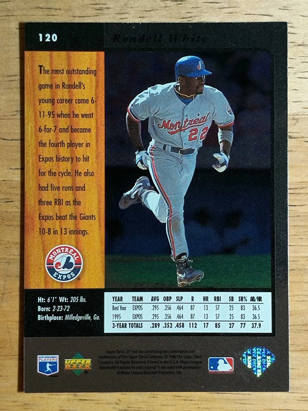 1996 SP #120 Rondell White
