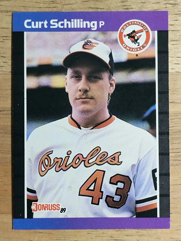 1989 Donruss #635 Curt Schilling DP RC (NM)